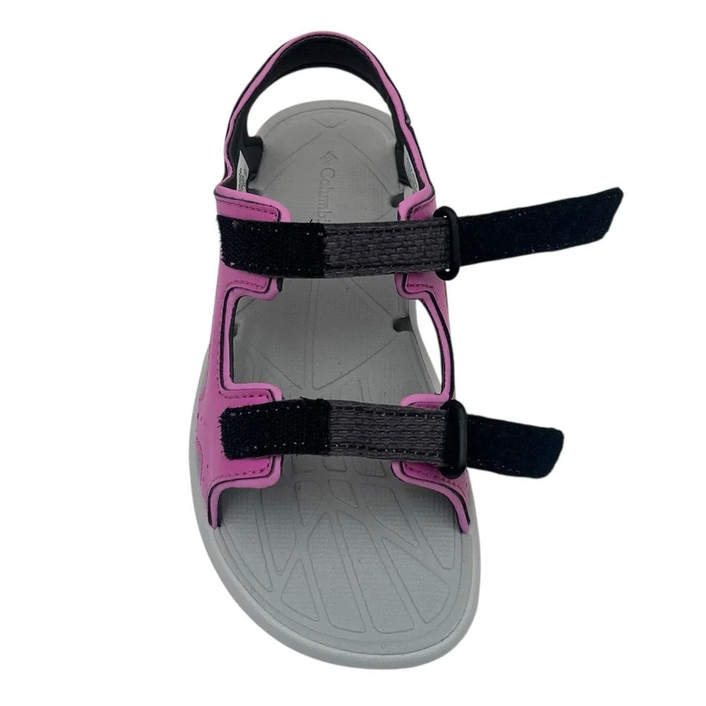 Columbia Techsun Vent Girls Sport Outdoor Water Sandals Size 13 Berry Patch